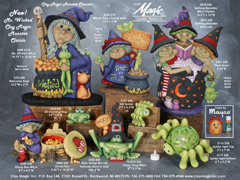 Clay Magix Molds Catalog: a guide to sculpting wonders in clay